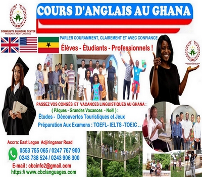 COURS D’ANGLAIS AU GHANA